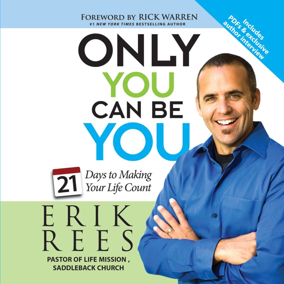 Only You Can Be You 21 Days to Making Your Life Count Olive Tree